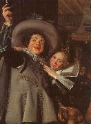 Frans Hals Young Man and Woman in an Inn oil